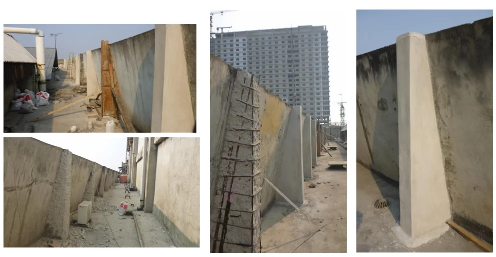 Parapet Column Repair @Glodok Jaya Building, Jl. Hayam Wuruk, Jakarta